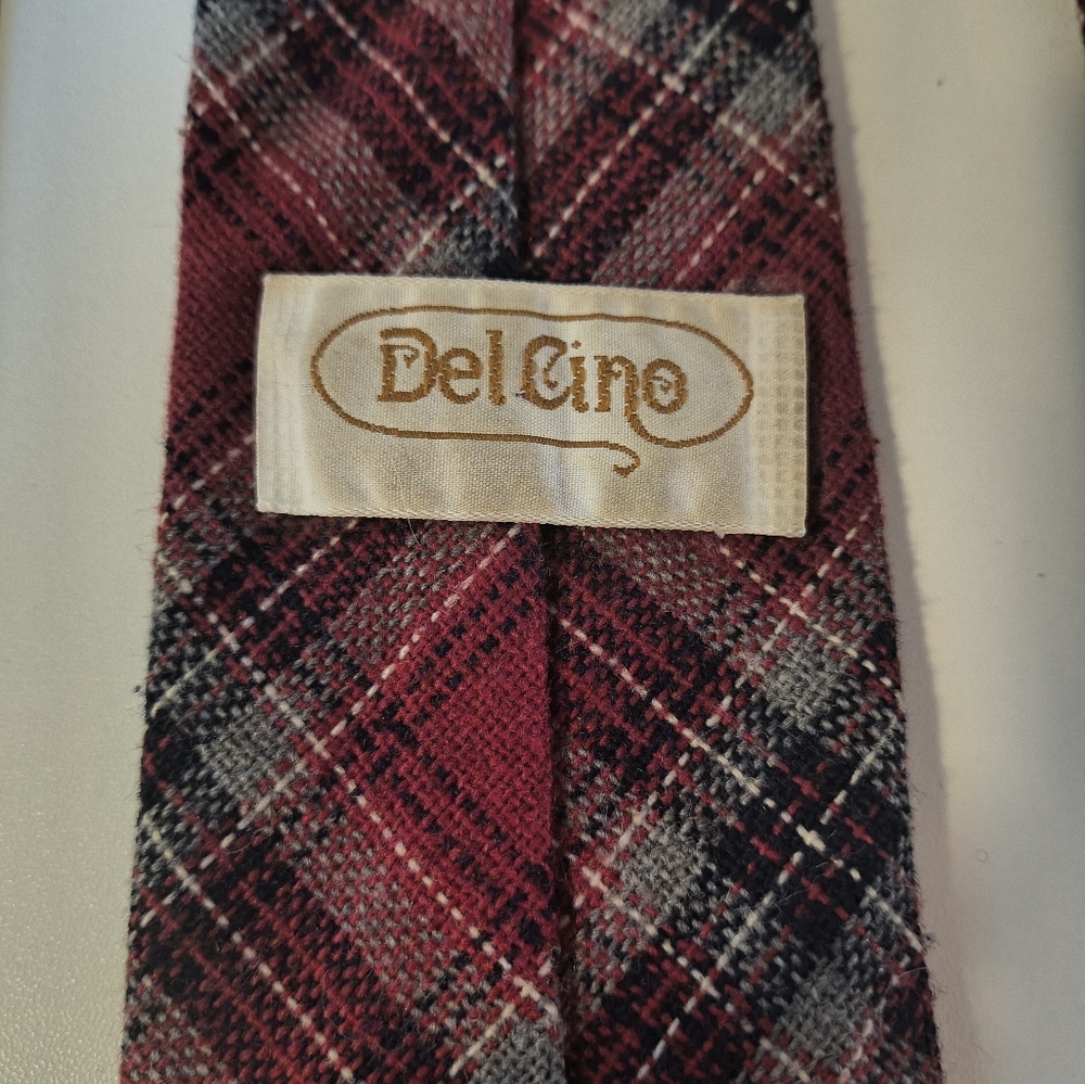 Del Cino Wool Tie - Forget Family Tartan